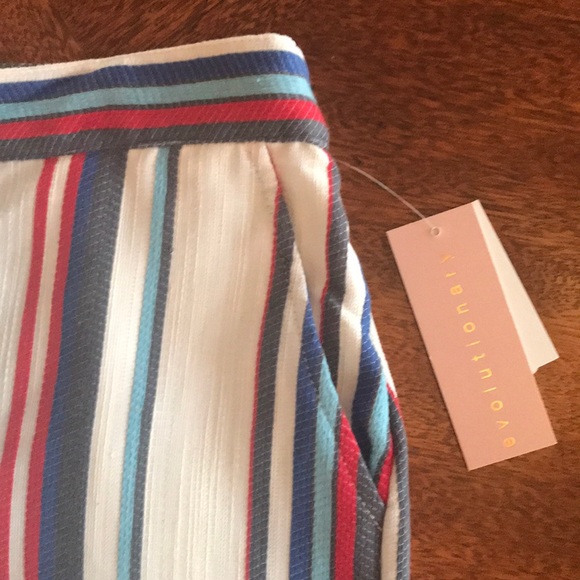 Evolutionary striped rope string shorts L - Picture 5 of 7